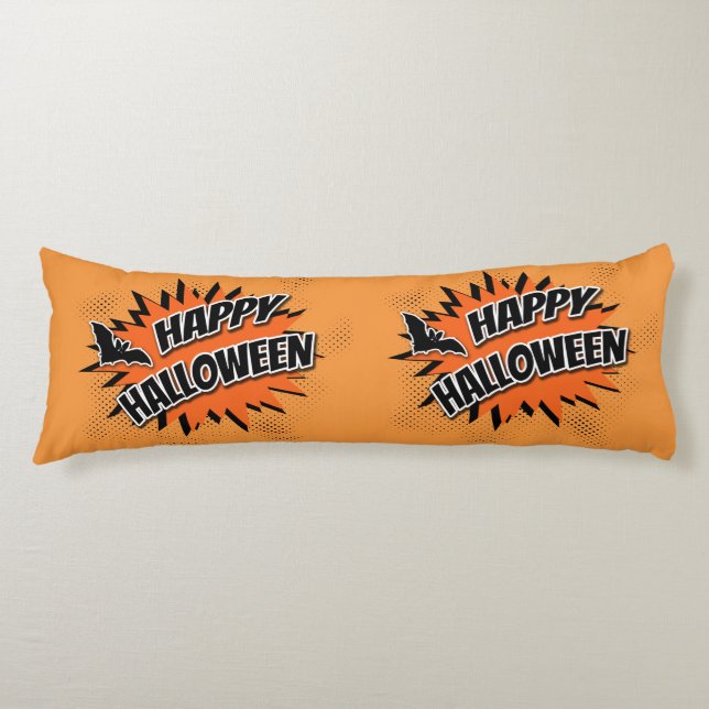 Happy Halloween Body Cushion (Front)