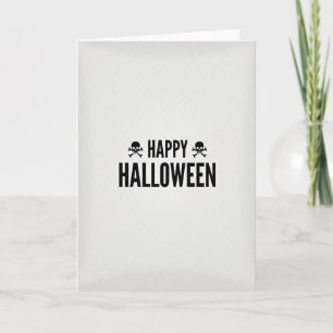 Happy Halloween Bold Card
