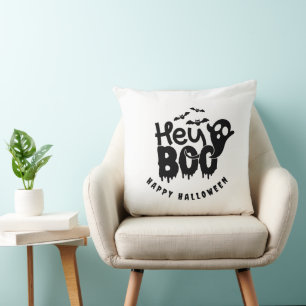 Happy Halloween Boo Cushion