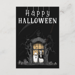 Happy Halloween Boo Horror Enclosure Card