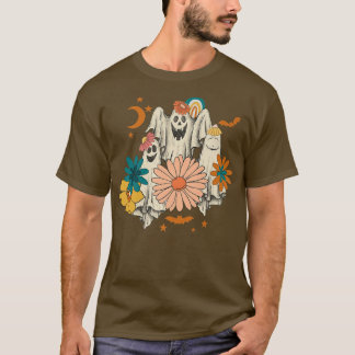 happy halloween boo spiders witch hat pumpkin 418  T-Shirt