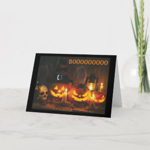 *HAPPY HALLOWEEN & BOO TO YOU** CARD