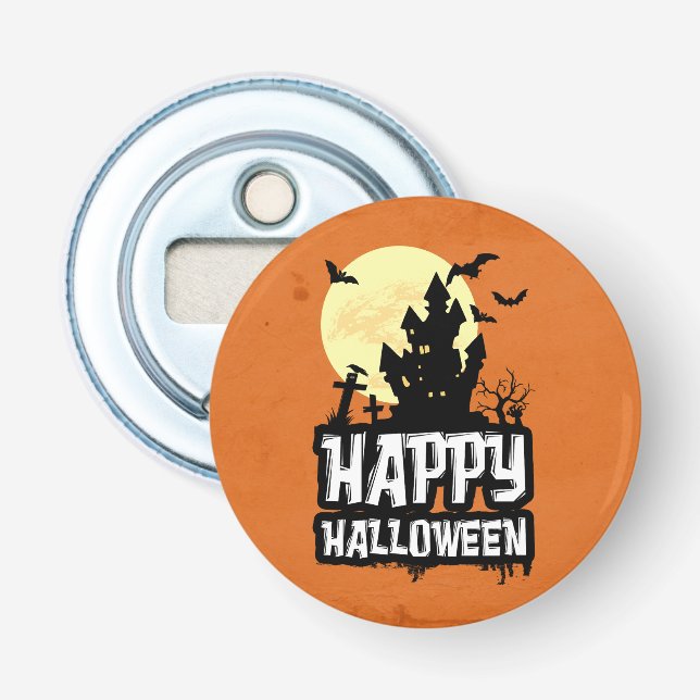 Happy Halloween Bottle Opener (Front)