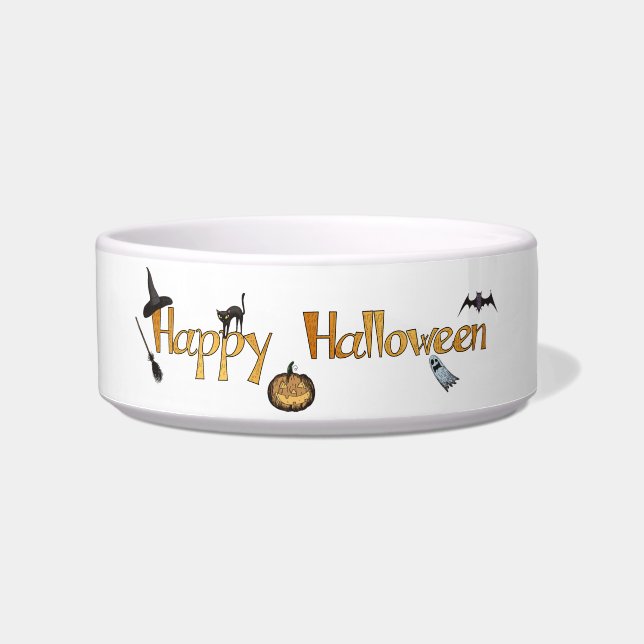 Happy Halloween Bowl (Front)