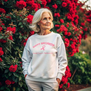 Happy Halloween Breast Cancer Awareness Sweatshirt