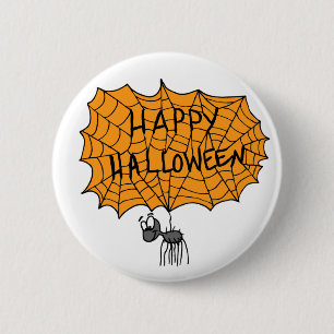 Happy Halloween button