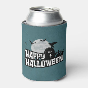 Happy Halloween Can Cooler