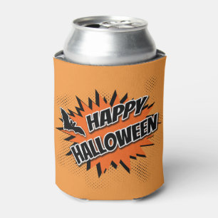 Happy Halloween Can Cooler