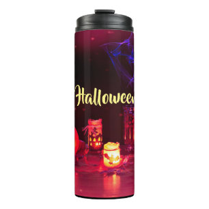 Happy Halloween Candles Thermal Tumbler