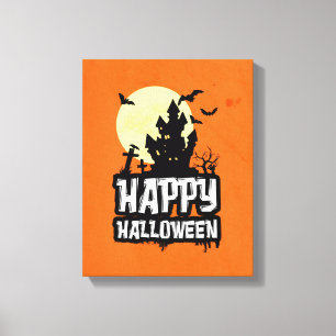 Happy Halloween Canvas Print