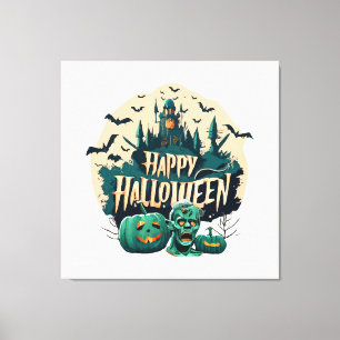 Happy Halloween Canvas Print