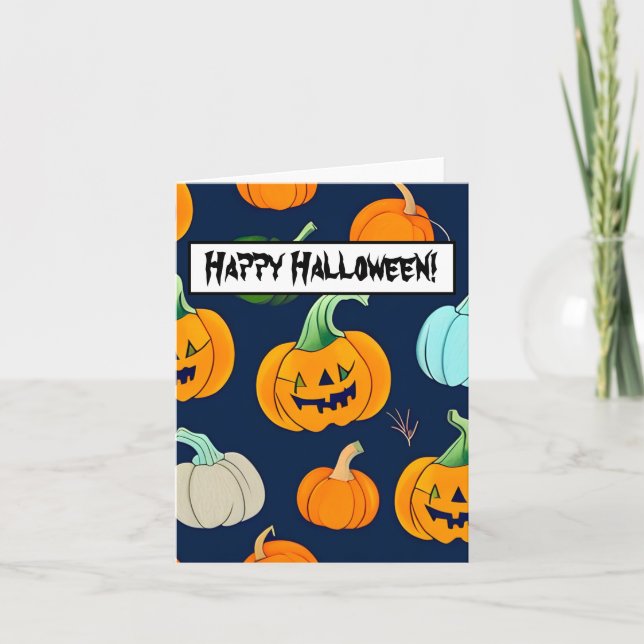Happy Halloween Card (Front)