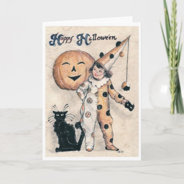 Happy Hallowe'en Card (Front)