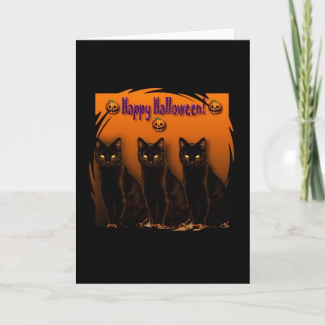 HAPPY HALLOWEEN! CARD (Front)