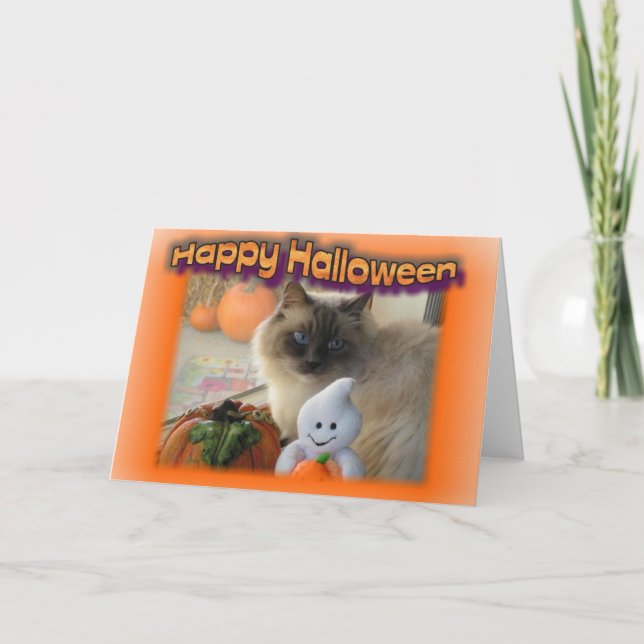 Happy Halloween Card (Front)