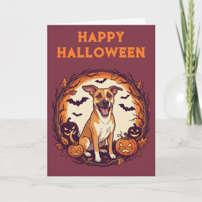 Happy Halloween Card (Front)