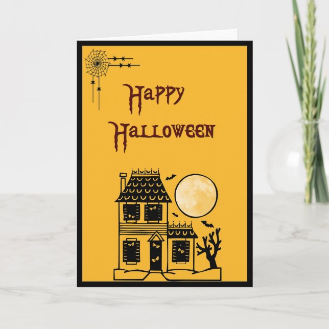 Happy Halloween! Card (Front)