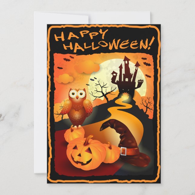 Happy Halloween! Card (Front)