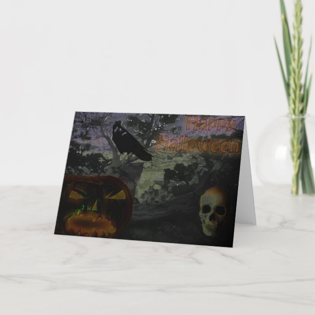 Happy Halloween Card (Front)