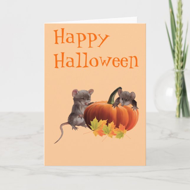 Happy Halloween Card (Front)