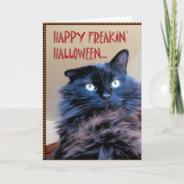 Happy Halloween Card (Front)