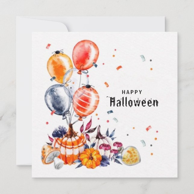 Happy Halloween card (Front)