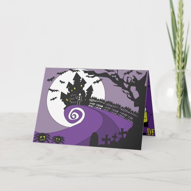 Happy Halloween Card (Front)