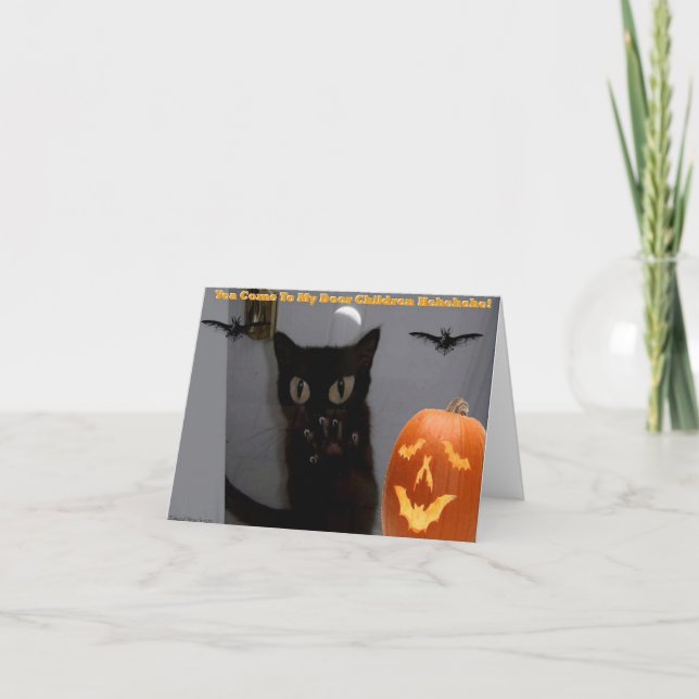 Happy Halloween Card (Front)