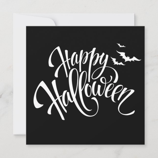 Happy Halloween Card (Front)