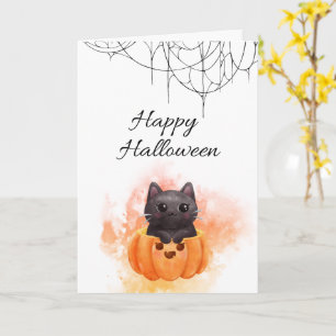 Happy Halloween Card – Spooky Cute Design