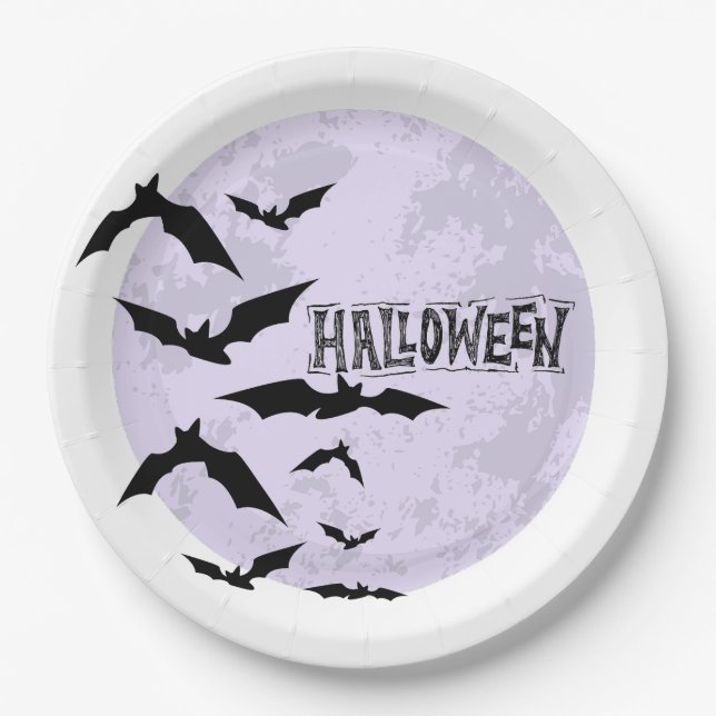 Happy Halloween Cardboard plate (Front)