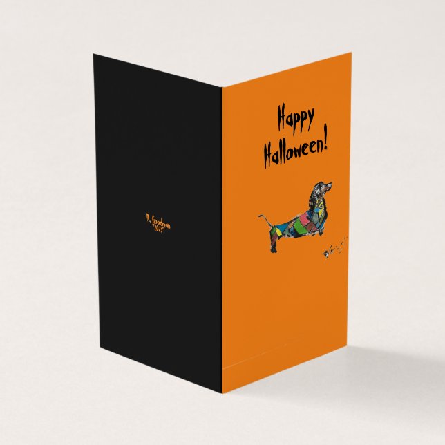 Happy Halloween Cards (Outside)