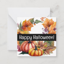 Happy halloween cards, cute, stock up!