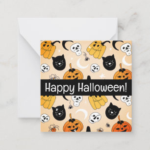 Happy halloween cards, cute, stock up! card