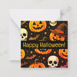 Happy halloween cards, cute, stock up! note card