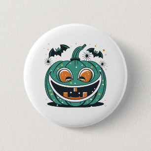 Happy Halloween! Carve a Pumpkin! 6 Cm Round Badge
