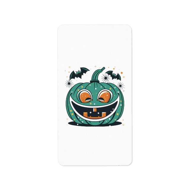 Happy Halloween! Carve a Pumpkin! Label (Front)