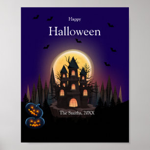 Happy Halloween Castle  Poster