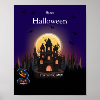 Happy Halloween Castle  Poster