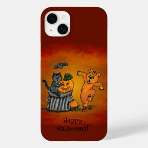 Happy Halloween! Cat Bat Dog and Spider Case-Mate iPhone 14 Plus Case