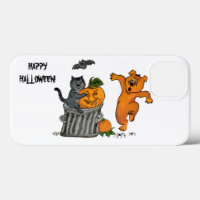 Happy Halloween! Cat Bat Dog and Spider