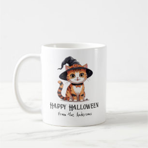 Happy Halloween Cat  Coffee Mug