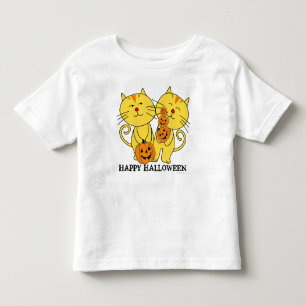 Happy Halloween Cat T-Shirt 3