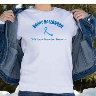 Happy Halloween Child Abuse Prevention Sweatshirt
