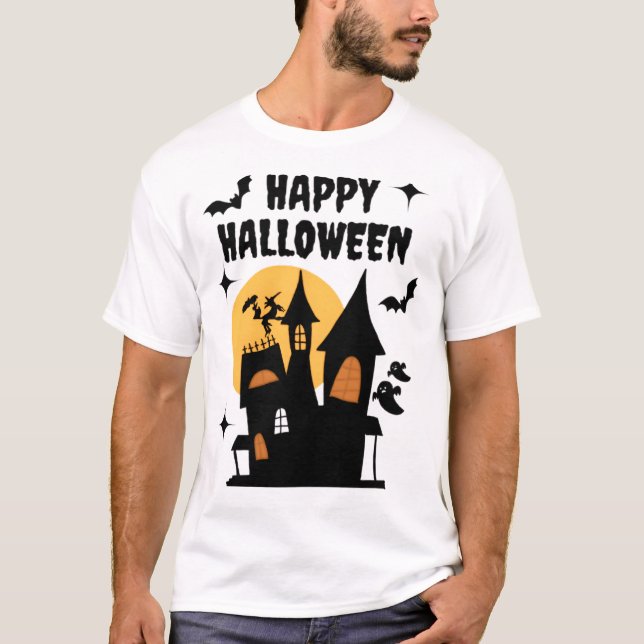 Happy Halloween | Classic Halloween T-Shirt (Front)