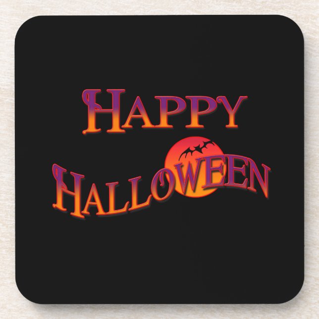 Happy Halloween Coaster (Front)