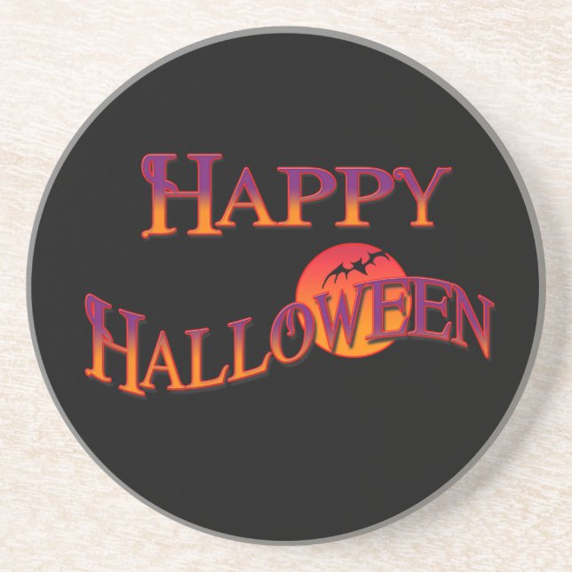 Happy Halloween Coaster (Front)