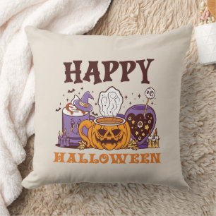 Happy Halloween Coffee Brew Cushion