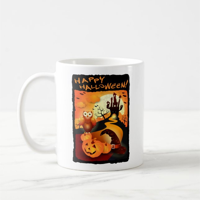 Happy Halloween! Coffee Mug (Left)