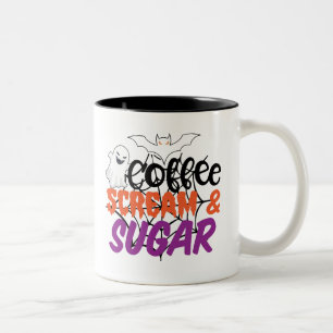 Happy Halloween Coffee Scream Sugar Mug